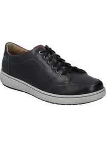 Sneaker Josef Seibel "David 03, schwarz-kombi", Herren, Gr. 40, schwarz (schwarz, kombi), Obermaterial: 100% Rindsleder Leather cow., Schuhe Sneaker