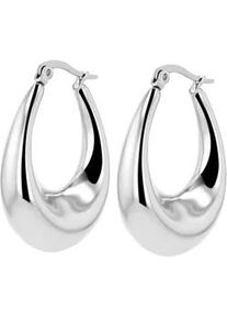 Adelia&acute;s Paar Creolen ADELIA ́S "Damen Ohrringe &ndash; Creole aus Edelstahl", Damen, Gr. Damen, Edelstahl, silber, Ohrringe, Ideal als Geschenk f&uuml;r besondere Anl&auml;sse