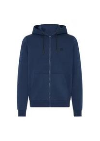 Kapuzensweatjacke Blend "Kapuzenfleecejacke BHTolle", Herren, Gr. XXL, blau (marineblaus), Obermaterial: 80% Polyester PES. 20% Baumwolle CO., Sweatjacken