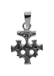 Kettenanh&auml;nger OSTSEE-SCHMUCK "- Hiddensee 15 x 13 mm - Silber 925/000 -" Gr. 23, silber (silber 925, silberfarben, wei&szlig;), Schmuckanh&auml;nger, Damen, Silber 925 (Sterlingsilber), Kettenanh&auml;nger