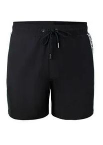 Badeshorts YEAZ "Badeshorts SEABEAT", Herren, Gr. XXL, US, schwarz, Obermaterial: 92% Polyester PES. 8% Elasthan EL., Badehosen Badeshorts