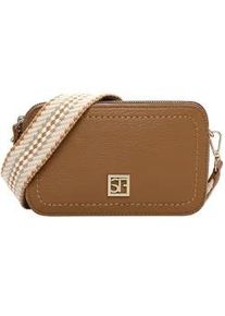 Umh&auml;ngetasche SURI FREY "Umh&auml;ngetasche SFY Amey", Damen, Gr. B/H/T: 20,5cm x 12cm x 5,5cm 0, gelb (sahara 920), Polyurethan, Taschen Umh&auml;ngetasche