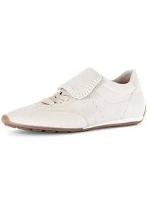 Sneaker Gabor "Sneaker low", Damen, Gr. 40, beige, Schuhe Sneaker