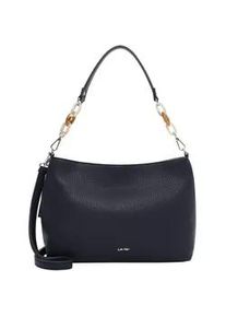 Beuteltasche SURI FREY "Beutel SFY Jeanny", Damen, Gr. B/H/T: 40cm x 25cm x 12cm 0, blau (blau 500), Polyurethan, Taschen Beuteltasche