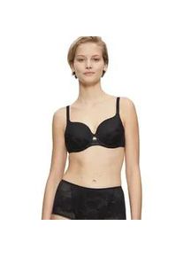 B&uuml;gel-BH Triumph "Wild Rose Sensation", Damen, Gr. 75, Cup E, schwarz, Spitze, Obermaterial: 53% Polyester, 33% Polyamid, 14% Elasthan, BHs B&uuml;gel-BH, flache formende Spitze, mittlerer Shape-Effekt