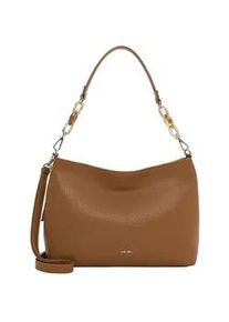 Beuteltasche SURI FREY "Beutel SFY Jeanny", Damen, Gr. B/H/T: 40cm x 25cm x 12cm 0, gelb (sahara 920), Polyurethan, Taschen Beuteltasche