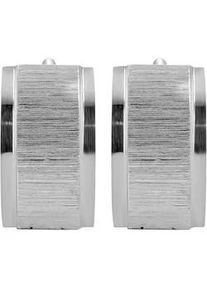 Adelia&acute;s Klappcreolen ADELIA ́S "Damen Ohrringe &ndash; Klappcreole aus Edelstahl", Damen, Gr. Damen, Edelstahl, silber, Ohrringe Klappcreolen, Perfekt als Geschenk zum einen besonderen Tag