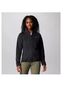 Fleecejacke Columbia "Benton SpringsTM", Damen, Gr. L (42/44), schwarz, Obermaterial: 100% Polyester, Jacken Fleecejacke, sportlicher Stil, moderner klassischer Schnitt, &Uuml;bergangsjacke
