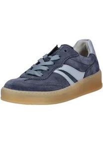 Sneaker Gabor COMFORT "Gabor Comfort Sneaker Leder", Damen, Gr. 41, jeans, Leder, Schuhe Sneaker
