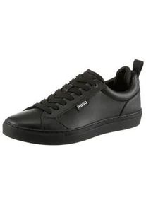 HUGO BOSS Sneaker HUGO BLUE "Morrie_tenn", Herren, Gr. 44, schwarz, Lederimitat, Schuhe Sneaker, Schn&uuml;rschuh, Halbschuh, Freizeitsneaker in dezentem Look