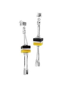 Paar Ohrh&auml;nger OSTSEE-SCHMUCK "- Jacky - Silber 925/000 - Bernstein" Gr. 52, silber (silber 925, silberfarben, wei&szlig;), Ohrringe, Damen, Silber 925 (Sterlingsilber)