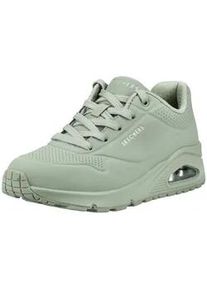 Sneaker Skechers "Skechers Sneaker Lederimitat", Damen, Gr. 36, gr&uuml;n, Lederimitat, Schuhe Sneaker
