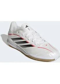 Fu&szlig;ballschuh Adidas PERFORMANCE "COPA PURE IV CLUB INDOOR KIDS", M&auml;dchen, Gr. 30, zero metallic, core schwarz, lucid rot, Synthetik, Schuhe Fu&szlig;ballschuh, f&uuml;r Hallenboden, f&uuml;r Kinder & Jugendliche