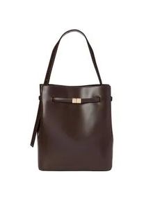 Marc O'Polo Umh&auml;ngetasche MARC O'POLO "mit Rei&szlig;verschluss", Damen, Gr. B/H/T: 28cm x 32cm x 11cm, shaded braun, Leder, unifarben, Taschen Umh&auml;ngetasche