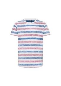 !Solid Rundhalsshirt SOLID "Rundhalsshirt SDTet", Damen, Gr. M, blau (diva blau), Obermaterial: 60% Baumwolle CO. 40% Polyester PES., Shirts Rundhalsshirt