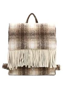 Rucksack SURI FREY "Rucksack SFY Philly", Damen, Gr. B/H/T: 33cm x 41cm x 12cm, grau (taupe 900), Polyester, Rucks&auml;cke Rucksack