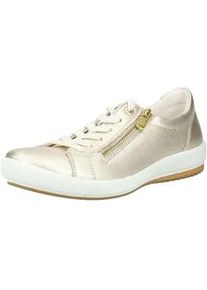 Sneaker Legero "Legero Sneaker Leder", Herren, Gr. 41,5, gold, beige, Leder, Schuhe Sneaker