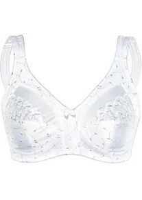 Sassa Mode Entlastungs-BH SASSA "Entlastungs Soft BH FUNCTIONAL BRAS", Damen, Gr. 85, Cup C, wei&szlig;, Stoff, Obermaterial: 85% Polyester PES. 15% Elasthan EL., BHs Entlastungs-BH
