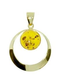 Kettenanh&auml;nger OSTSEE-SCHMUCK "- Lenka - Gold 333/000 - Bernstein" Gr. 44, gold (gold 333, goldfarben, gelb), Schmuckanh&auml;nger, Damen, Gelbgold 333, Kettenanh&auml;nger