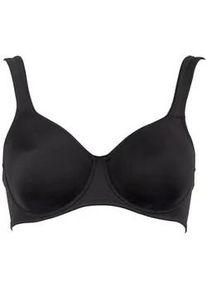 Bustier Rosa Faia "BH Twin Underwired Bra 1er Pack", Damen, Gr. 75, Cup D, schwarz, Obermaterial: 70% Polyamid PA. 30% Elasthan EL., BHs Bustier