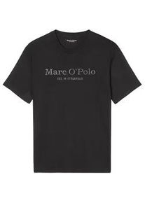 Marc O'Polo T-Shirt MARC O'POLO "T-Shirt Big-Logo 1er Pack", Damen, Gr. M, schwarz, Obermaterial: 100% Baumwolle CO., Shirts T-Shirt