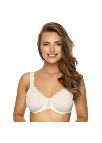 B&uuml;gel-BH Viania "B&uuml;gel BH Ida", Damen, Gr. 100, Cup D, beige (champagner), Stoff, Obermaterial: 50% Baumwolle CO. 25% Polyamid PA. 18% Polyester PES. 7% Polyamid PA., BHs B&uuml;gel-BH