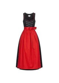 N&uuml;bler Dirndl N&Uuml;BLER "Dirndl lang Thea", Damen, Gr. 34, EURO, schwarz, Obermaterial: 100% Baumwolle CO., Kleider