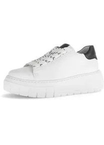 Sneaker Gabor "Sneaker low", Damen, Gr. 38, wei&szlig;, Schuhe Sneaker