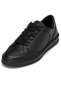 Marc O'Polo Sneaker MARC O'POLO "aus nat&uuml;rlichem Rindleder", Herren, Gr. 46, schwarz, Obermaterial: 100% Leder (Rind), unifarben, Schuhe Sneaker