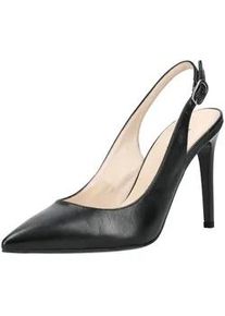 High-Heel-Pumps Nero Giardini "Nero Giardini Pumps Leder", Damen, Gr. 37, schwarz, Leder, Schuhe