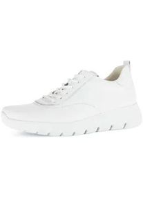 Sneaker Gabor "Sneaker low", Herren, Gr. 37, wei&szlig;, Schuhe Sneaker