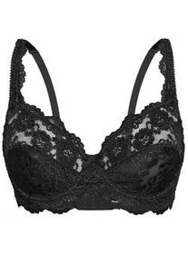 Sassa Mode B&uuml;gel-BH SASSA "B&uuml;gel BH CLASSIC LACE", Damen, Gr. 90, Cup C, schwarz, Spitze, Obermaterial: 90% Polyamid PA. 10% Elasthan EL., BHs B&uuml;gel-BH