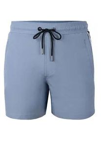 Badeshorts YEAZ "Badeshorts SEABEAT", Herren, Gr. S, US, blau, Obermaterial: 92% Polyester PES. 8% Elasthan EL., Badehosen Badeshorts