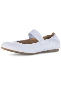 Ballerina Gabor "Eleganter Ballerina", Damen, Gr. 38, blau, Schuhe Ballerina