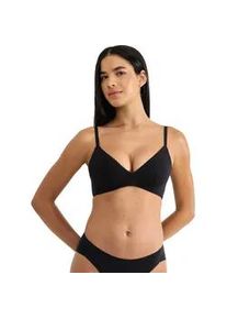 Push-up-BH Sloggi "ZERO Feel Pure THE UP Push Up", Damen, Gr. L, N-Gr, schwarz, Single Jersey, Obermaterial: 36% Polyester, 34% Modal, 15% Polyamid, 15% sonstige Fasern, BHs Push-up-BH, nat&uuml;rlich und unsichtbar
