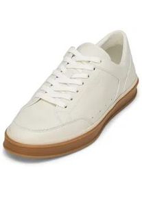 Marc O'Polo Sneaker MARC O'POLO "aus nat&uuml;rlichem Rindleder", Herren, Gr. 42, wei&szlig; cotton, Obermaterial: 100% Leder (Rind), unifarben, Schuhe Sneaker