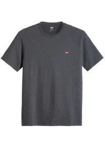Levi's T-Shirt LEVI'S "T-Shirt Original Housemark Tee 1er Pack", Damen, Gr. XL, grau (dunkelgrau), Obermaterial: 100% Baumwolle CO., Shirts T-Shirt