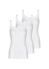 Achselhemd Nina von C. "Damen Achselhemd GOTS Fine Cotton", Damen, Gr. 48, N-Gr, wei&szlig;, Obermaterial: 100% Baumwolle CO(Bio)., Unterhemden