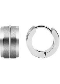 Adelia&acute;s Klappcreolen ADELIA ́S "Damen Ohrringe &ndash; Klappcreole aus Edelstahl", Damen, Gr. Damen, Edelstahl, silber, Ohrringe Klappcreolen, Zum Verschenken &ndash; passend f&uuml;r viele Anl&auml;sse