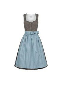 N&uuml;bler Dirndl N&Uuml;BLER "Midi Dirndl Felicitas", Damen, Gr. 38, EURO, braun, Obermaterial: 100% Polyester PES., Kleider