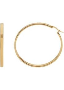 Adelia&acute;s Paar Creolen ADELIA ́S "Damen Ohrringe &ndash; Creole aus Edelstahl", Damen, Gr. Damen, Edelstahl, gold, Ohrringe, Ein kleines Geschenk mit gro&szlig;er Wirkung