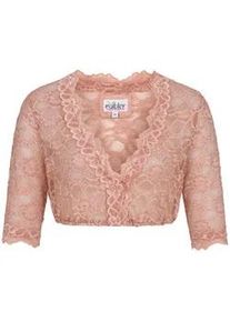 N&uuml;bler Dirndlbluse N&Uuml;BLER "Dirndlbluse 3/4 Arm Laura", Damen, Gr. 40, rosa, Obermaterial: 89% Polyacryl PAN recyc.. 11% Elasthan EL., Blusen Dirndlbluse