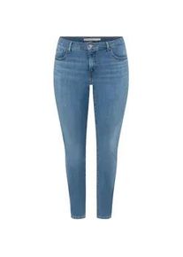 Levi's Skinny-fit-Jeans LEVI'S PLUS "311 PL SHAPING SKINNY *D", Damen, Gr. 18 (50), L&auml;nge 32, smudged line, Denim/Jeans, Obermaterial: 80% Baumwolle, 14% Polyester, 6% Elasthan, skinny fit kn&ouml;chellang, Jeans, figurformend mit Stretch