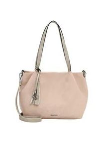 Emily & Noah Shopper EMILY & NOAH "Shopper E&N Elke", Damen, Gr. B/H/T: 39cm x 26cm x 14cm 0, rosa (lightrose 664), Polyurethan, Taschen Shopper