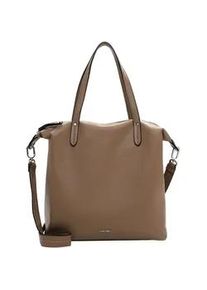 Shopper SURI FREY "Shopper SFY Henny", Damen, Gr. B/H/T: 45cm x 36cm x 17cm 0, grau (taupe 900), Polyurethan, Taschen Shopper