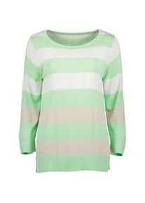 Strickpullover Blue Seven "Blue Seven Pullover", Damen, Gr. 40, 7010, hellgr&uuml;n, 65% Viskose, 35% Polyamid, normal, Rundhals, Pullover Strickpullover