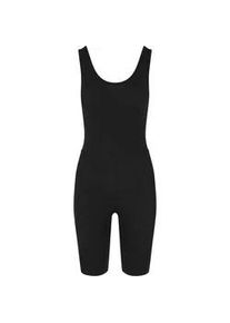 Jumpsuit Urban Classics "Urban Classics Damen Ladies Organic Stretch Jersey Jumpsuit", Damen, Gr. L, US-Gr&ouml;&szlig;en, schwarz, 95% Baumwolle, 5% Elasthan, unifarben, normal, Overalls Jumpsuit