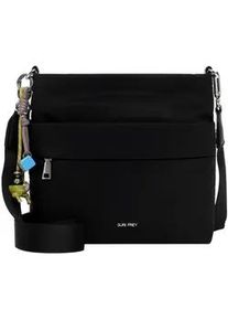 Umh&auml;ngetasche SURI FREY "Umh&auml;ngetasche SFY Sissy", Damen, Gr. B/H/T: 29cm x 28cm x 7cm 0, schwarz (schwarz 100), Polyester, Taschen Umh&auml;ngetasche