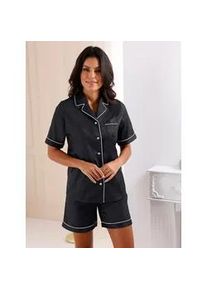 w&auml;schepur Shorty W&Auml;SCHEPUR, Damen, Gr. 40/42, schwarz, 100% Baumwolle, Homewear-Sets Shorty