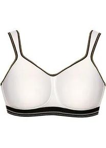 Sport-BH Viania "Sport BH intense", Damen, Gr. 80, Cup D, wei&szlig;, Obermaterial: 89% Polyester PES. 6% Elasthan EL. 5% Polyamid PA., BHs Sport-BH